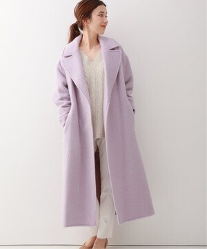 U by SPICK&SPAN シャギーローブコート
