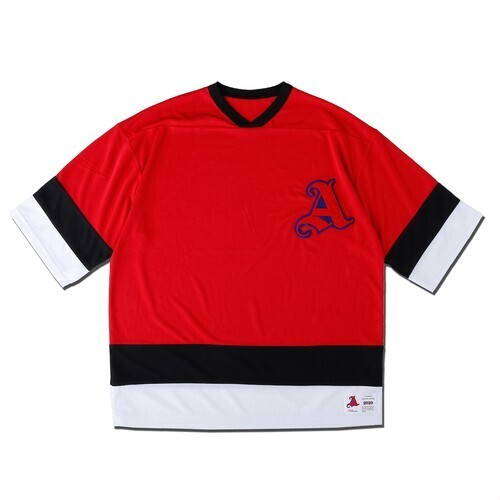 ADANS A" LOGO HOCKEY TEE / RED"