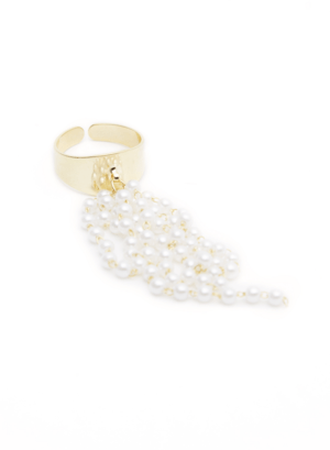 ROOM pearl shower ring