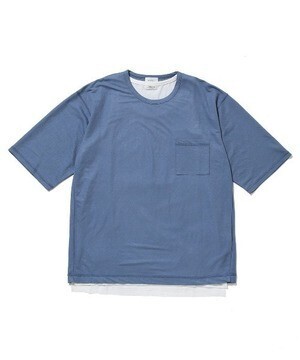 JUNRed 【タンクトップセットTシャツ】ライトマイクロカノコアンサンブルTシャツ