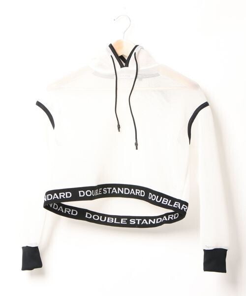 DOUBLE STANDARD CLOTHING ESSENTIAL. リバーシブルメッシュパーカー
