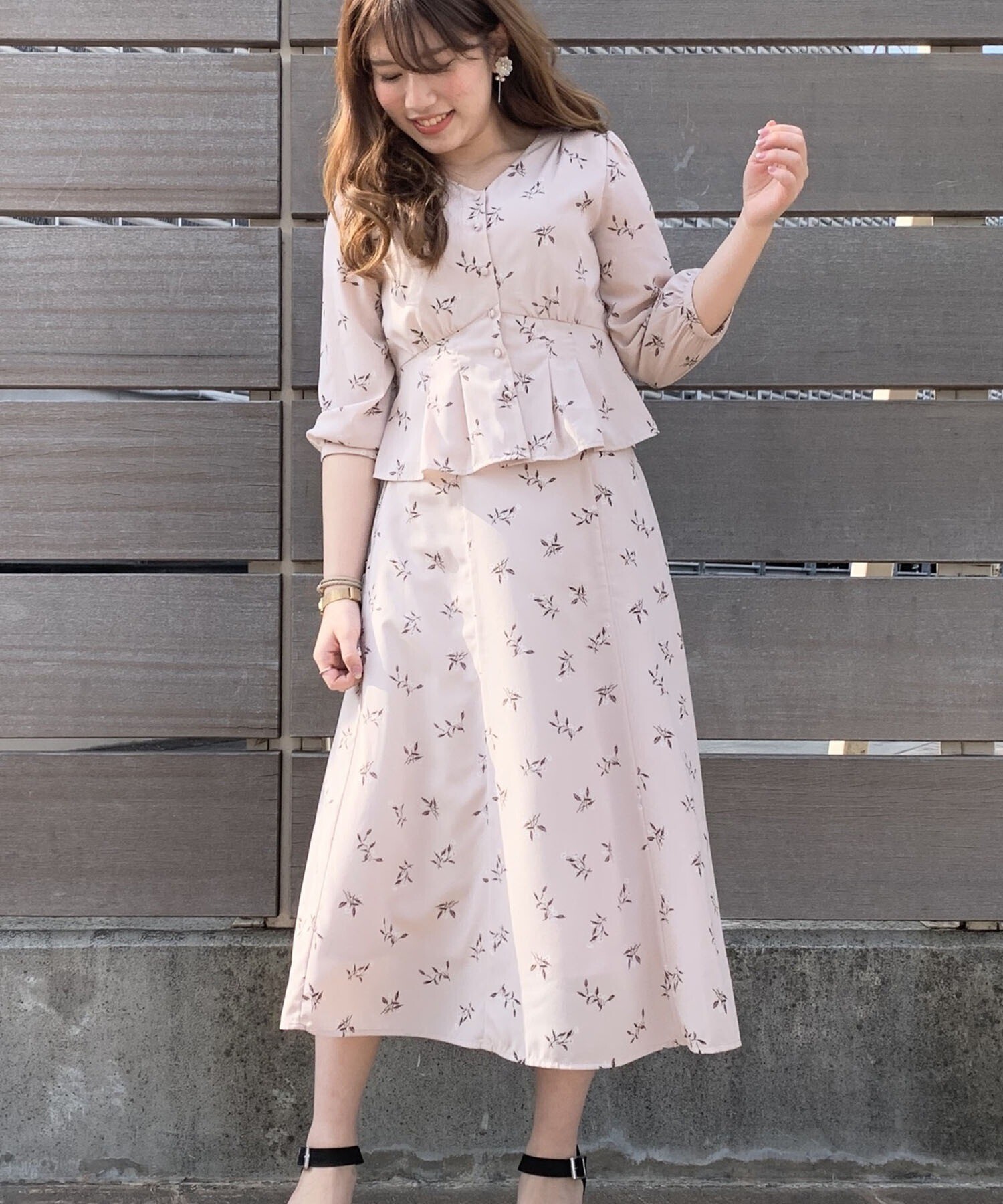 MISCH MASCH 花柄セットアップ