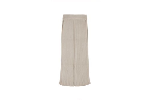 TAN GROSSY SKIRT