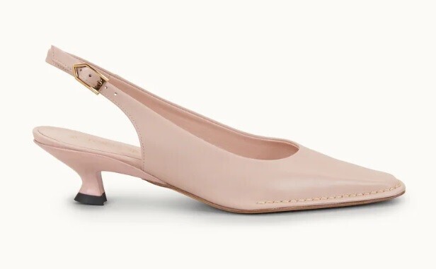 TOD'S レザー スリングバック - ピンク