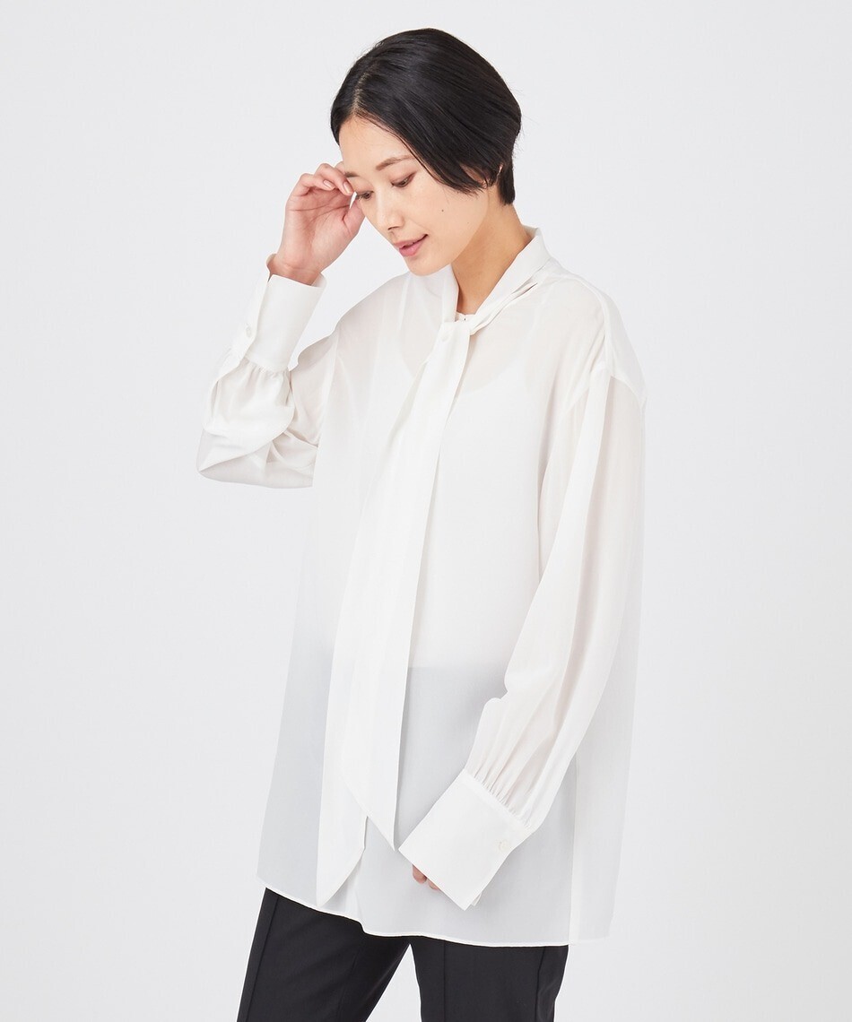 JOSEPH STUDIO シルクデシン ブラウス