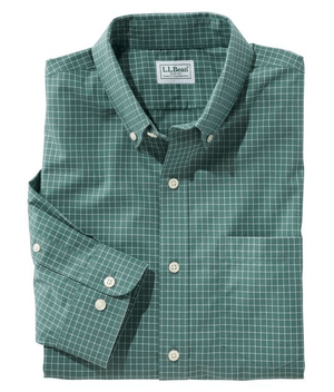 L.L.Bean Wrinkle-Free Check Shirt, Long-Sleeve