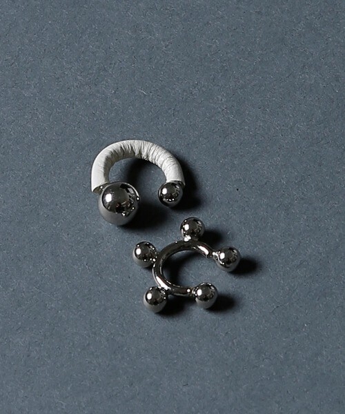 FUMIE=TANAKA leather ear cuff