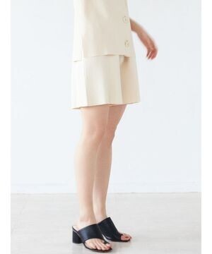 LagunaMoon ベルテッドニットショートパンツ