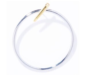 IRIS47 pin hoop pierce(single)