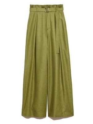 CELFORD リネンライクハイウエストパンツ