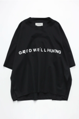 Licht Bestreben エンブロイダリー サイドベントTシャツ