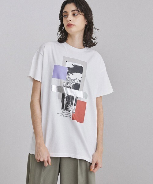 UNITED TOKYO シティアートプリントTシャツ