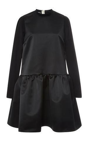ROCHAS Duchesse Drop Waist Dress