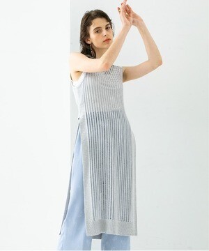 PUBLIC TOKYO ハシゴメッシュワンピース
