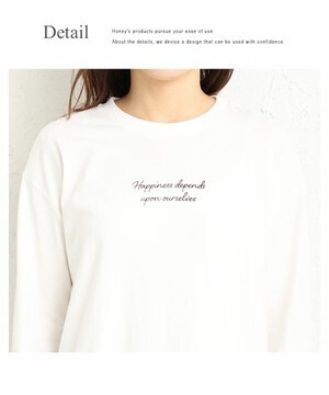 Honeys チュニック レディース Tシャツ