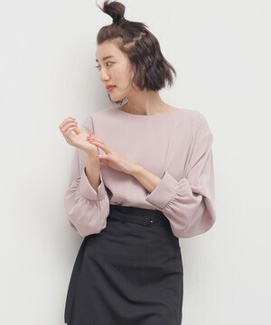 LADYMADE ボリュームデザインスリーブブラウス