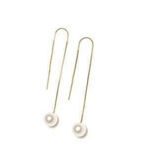 perlagione K14YG アコヤピアス