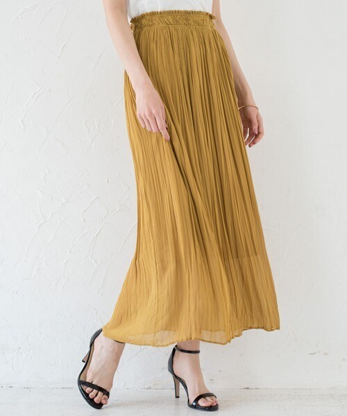 Loungedress ロングギャザースカート