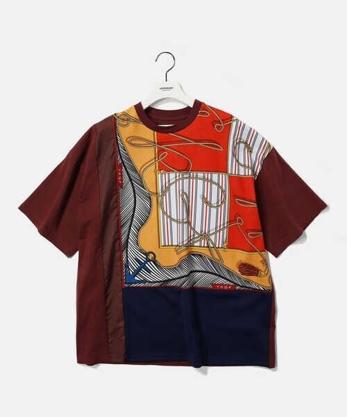 yoshiokubo ROPE SCARF SWEAT TOP