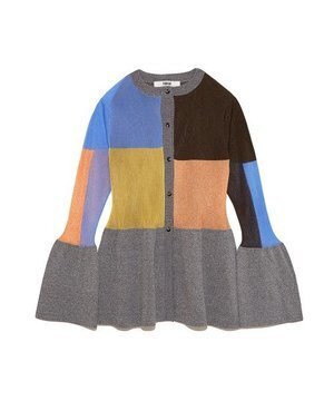 FURFUR パッチワークカーディガン