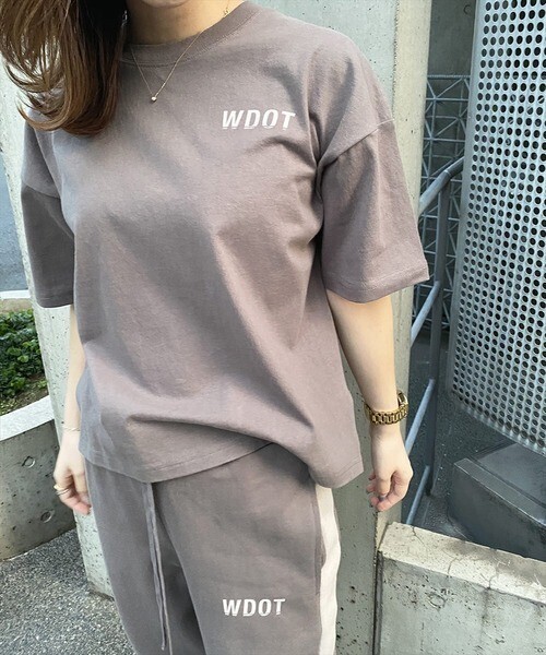 W DOT Ｔシャツ＆スウェットパンツセットアップ