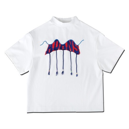 ADANS BRAID EMBROIDERY LOGO TEE