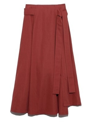 Mila Owen ステッチワークアシンメトリーフレアスカート