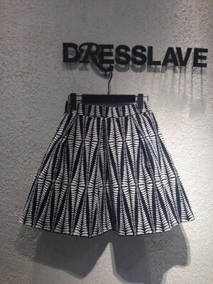 DRESSLAVE 【B7】France inport jacquared SK