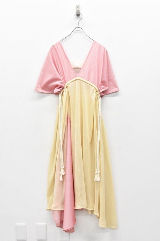 YUKI SHIMANE Summer knit tied dress