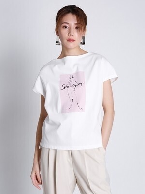 CELFORD コラボプリントワイドTシャツ