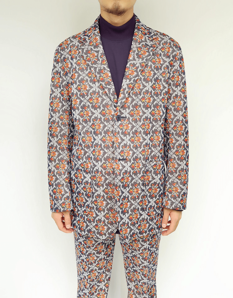 NEEDLES 2B JACKET - Poly Jacquard