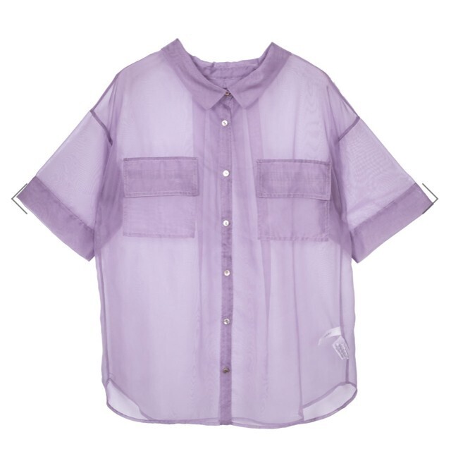 Ameri VINTAGE AIRY ORGANDIE SHIRT