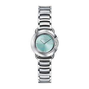 TIFFANY & Co. ティファニー T 限定エディション 25mm ラウンド ウォッチ
