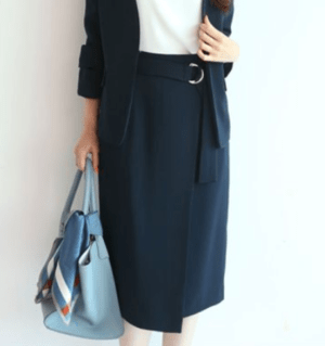 JUSGLITTY 【セットアップ対応商品】ウォッシャブルタイトスカート
