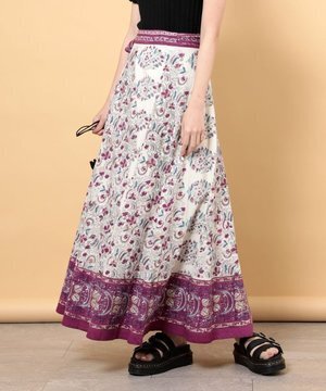 FREAK'S STORE パネルラップスカート