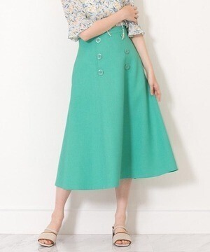 JILLSTUART ミーナフロント釦付スカート
