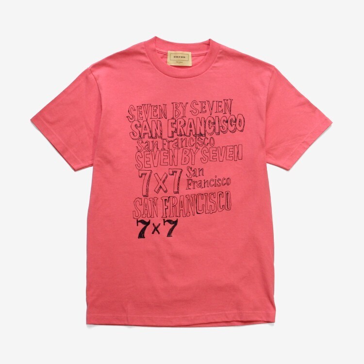 SEVEN BY SEVEN SOUVENIOR TEE LOGO T-SHIRT