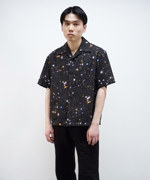 NEON SIGN NEONSIGN Cosmo Milky SatinTwill Shirt HS