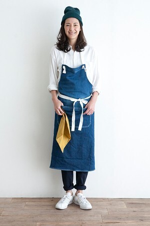 Simply DENIM SWEAT APRON (Long)