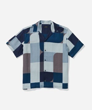 Saturdays NYC Canty Geoblock S/S Shirt
