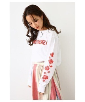 RODEO CROWNS WIDE BOWL MAKE A RACKET ロングスリーブ Tシャツ