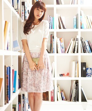 LAISSE PASSE PORoseチュールスカートセット