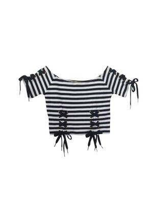 Honey mi Honey laceup T-shirt