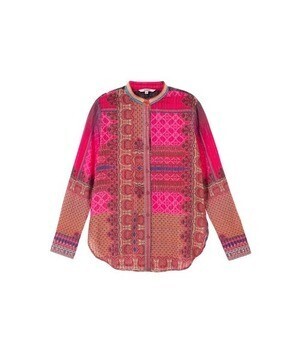 Desigual ボーホープリントシャツ