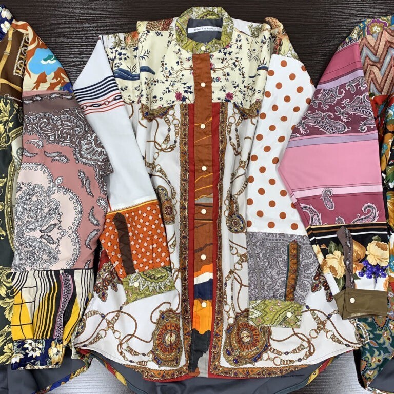 Children of the discordance VINTAGE PATCHWORK SHIRT