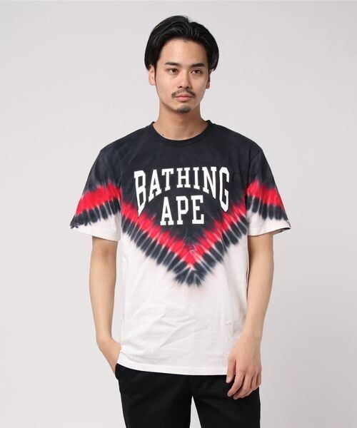 A BATHING APE BAPE TIE DYE TEE M