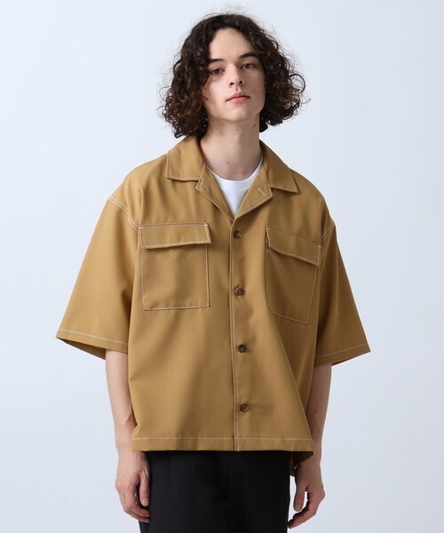 tk.TAKEO KIKUCHI ワイドシルエットシャツ