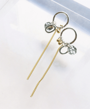 mia trim 【m-217P ③】ミックスメタルピアス
