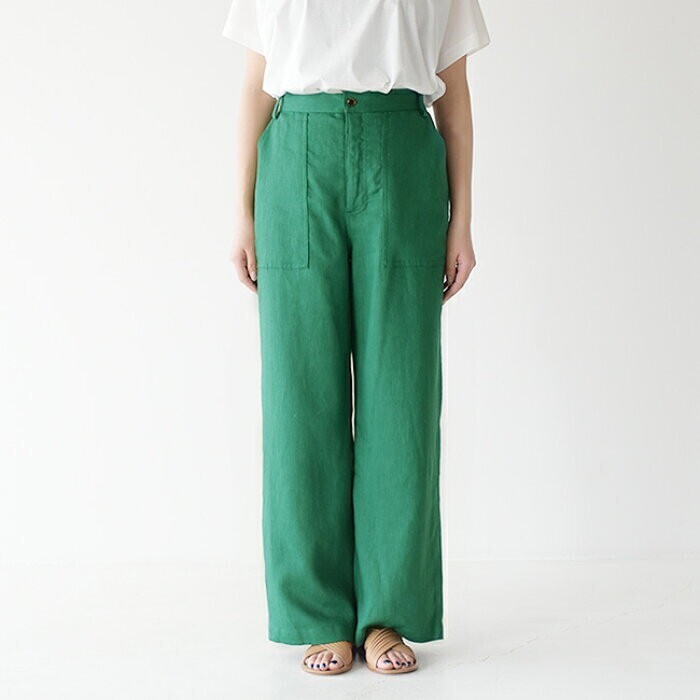 MANON WIDE BAKER PANTS