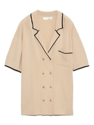 Lily Brown ラインニットシャツ